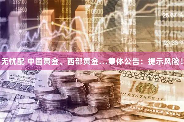 无忧配 中国黄金、西部黄金…集体公告：提示风险！